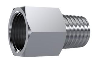 Prolongateur mâle BSPT - femelle gaz inox 316L