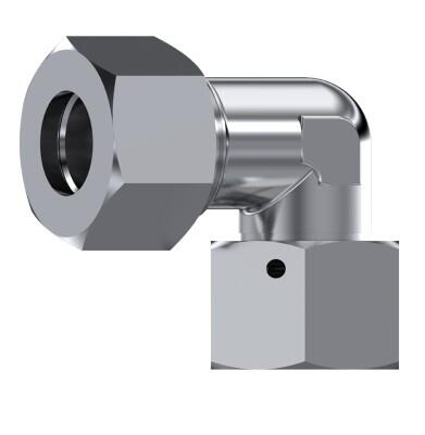 Coude orientable métrique o-ring DIN 2353 inox 316L