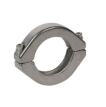Collier en demi coquilles inox