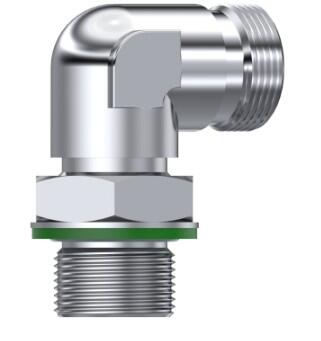Coude orientable mâle BSP-métrique DIN 2353 nu (DHFCMORB)