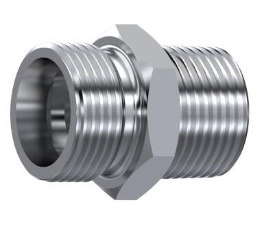 Union simple mâle BSPT conique DIN 2353 nu (DHFMCBG)