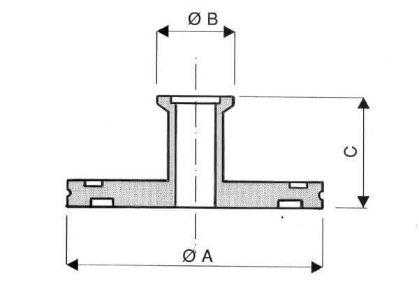 Schéma Adaptateur ISO K / ISO KF