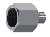 Prolongateur réducteur mâle BSP 60° - femelle inox 316L