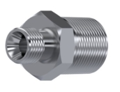 Réduction mâle BSP 60° - mâle BSPT inox 316L