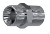 Adaptateur mâle BSP 60° - mâle BSPT inox 316L