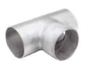 Té Égal Métrique Inox Roulé Soudé avec manchette