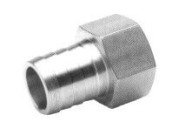 Adaptateur Hexagonal Femelle Inox