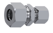 Raccord union double en réduction DIN 2353 inox 316L