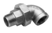 Union 3 Pièces 90° Mâle / Femelle Étanchéité Conique.