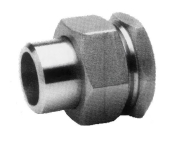 Union 3 pièces Femelle à Souder Étanchéité Joint Plat