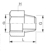 Adaptateur Mâle / Femelle Égal Inox