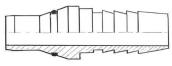 Embout Cannelé