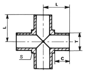 Croix Égale Soudure Orbitale
