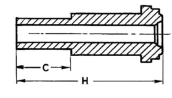 Embout Long Soudure Orbitale