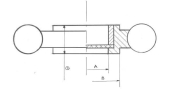 Anneau de Centrage Intérieur ISO K avec Joint et Grille de Filtration