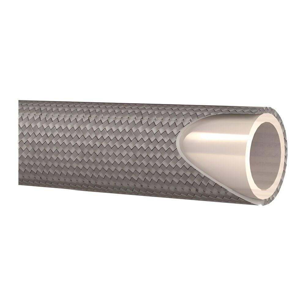 Flexible PTFE lisse sous tresse inox