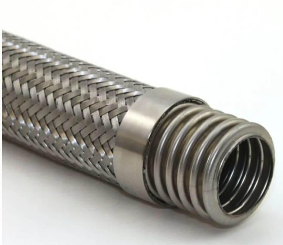 Flexible onduleux inox 316L tressé