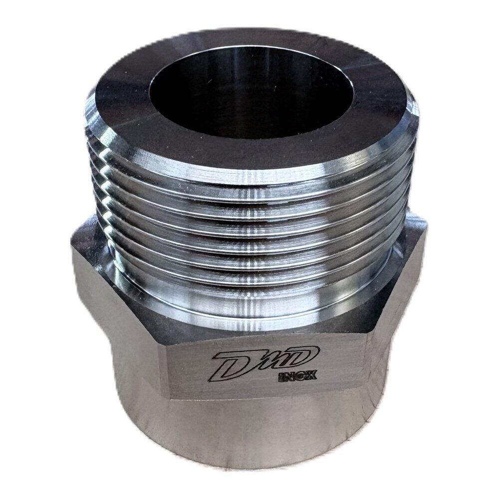 Raccord à souder BW mâle BSPP face plate inox 316L