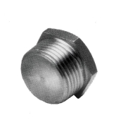Bouchon Mâle Tête Hexagonale Conique Inox